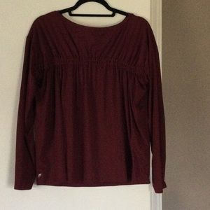 Fabletics loose fitting long sleeve top, medium